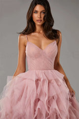 Homecoming Dresses: Prom Dress Spaghetti Straps Evening Dress Elegant Ball