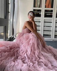 Homecoming Dresses: Prom Dress Spaghetti Straps Evening Dress Elegant Ball