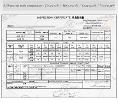 5 Inch Santoku Knife Japanese Damascus Stainless Steel 67 Layers Japanese