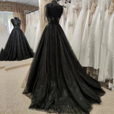 Homecoming Dresses: Black Wedding Dresses Ball Gown Prom Dresses