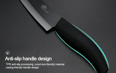 Ceramic Fruit Knife for Kitchen 3 4 5 6 inch Chef Knife with Sheath Utility Slicing