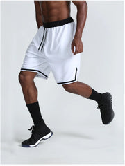 Men's Basketball Shorts Loose Five-Point Training Fitness Running Pants
