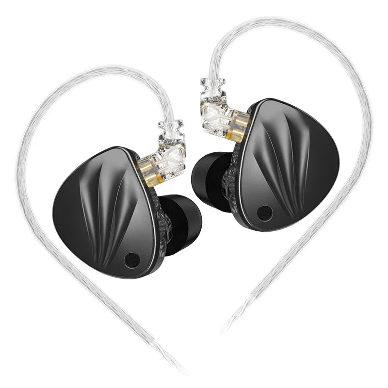 KZ Krila In Ear HiFi Earphone 1DD+1BA High-end Tunable balanced armature Earphones Monitor Headphone Cancelling Earbuds