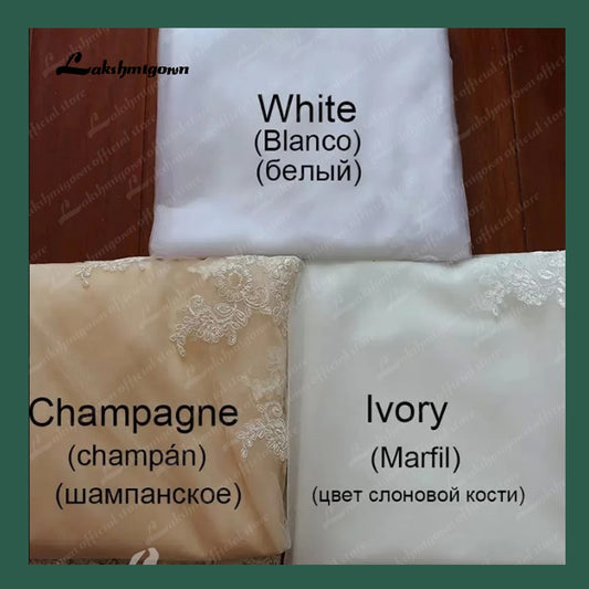 White Bridesmaid Dresses: Light Champagne Boho Wedding Dress Lace Appliques