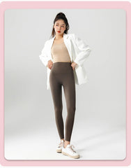 Spring Summer Thin Traceless Shark Leggings Women High Waist