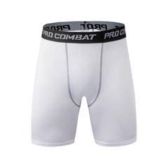 Male Fitness Quick-Drying Tight Shorts Elastic Compression Leggings Training Pants