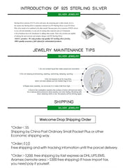 925 Sterling Silver Line Winding Shape Forever letter Open Rings For Women