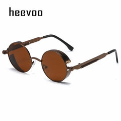 Sunglasses Men Women Fashion Round Glasses Brand Designer Vintage