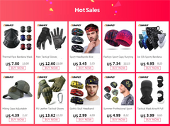 Cool Running Cap Fashion Bicycle Hat Cycling Sport Caps Headdress Headscarf