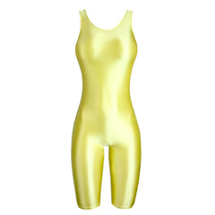 Sports Transparent Shiny Joggers Women's Yoga Pants High Waist Jogging