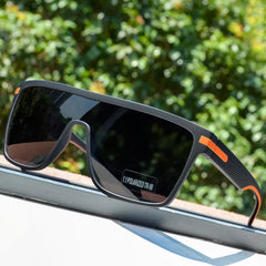Sunglasses For Men: Square Oversized Anti Glare Driver Mirror Sun Glasses