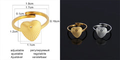 Fashion Euramerican Gold Colour Ring Rings Women Ring Stainless Steel Ring Woman