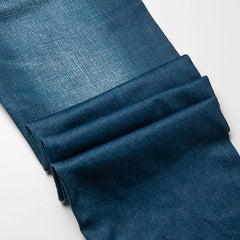 Push Up Seamless High Waist Faux Denim Leggings Women Casual Elastic Pocket Jeans