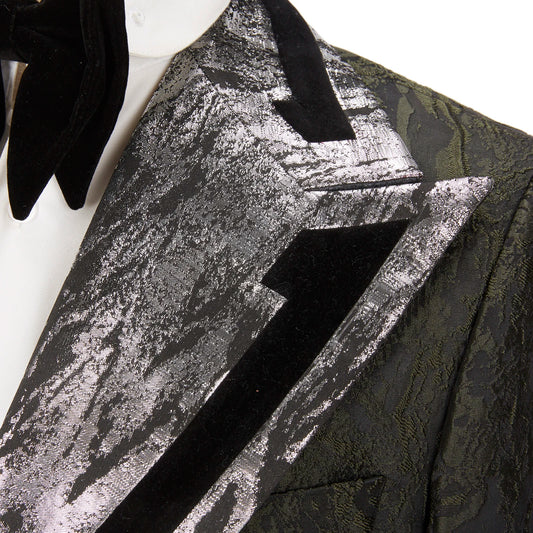 Tuxedo for Mens: Men Suit Tailor-Made Tuxedo Two Pieces Double Breasted Shawl