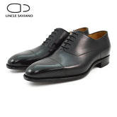 Uncle Saviano Men Dress Shoes Oxford Shoes for Men Wedding Formal Style Man