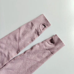 Women's Gym Tracksuit Fitness Yoga Sets Sportswear Workout Bra+High Waist Leggings