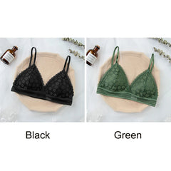 Women Lace Bra No Steel Ring Beauty Back Wrapped Chest Comfortable