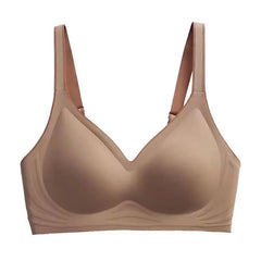 plus size women's underwear seamless no steel ring bra push-ups comfortable