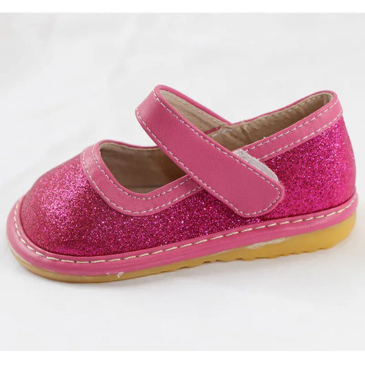 Kids Shoes Leather Shoes Soft Hand Feeling Children Infant Kids Baby Girls Party Style