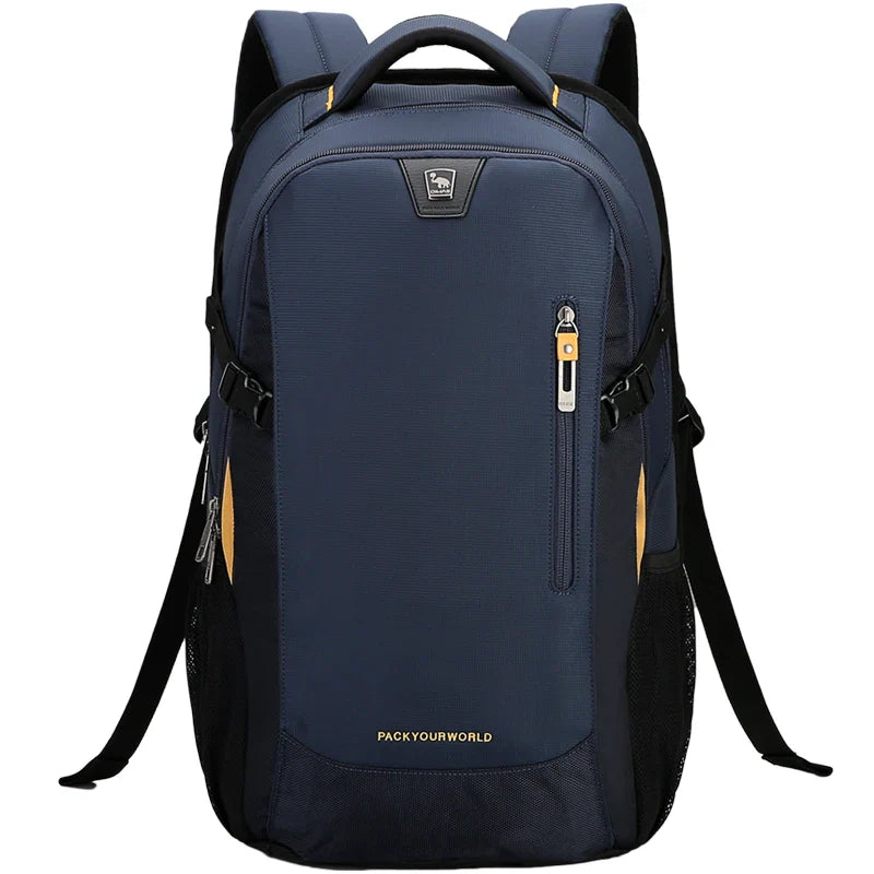 Men's Backpack Oxford Laptop Bags Casual Student Waterproof School Bag