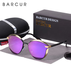 Fashion Polarized Women Sunglasses Round Sun Glass
