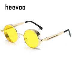 Sunglasses Men Women Fashion Round Glasses Brand Designer Vintage