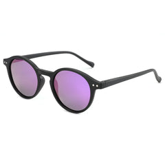 Sunglasses for Men: Vintage Retro Polarized Circle Sun Glasses