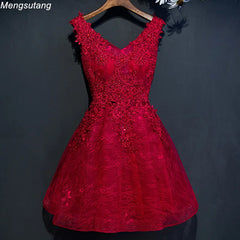 Homecoming Dresses: Black Lace Evening Dresses Party Prom Dress