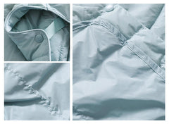 Ultralight Down Vest Women Single-breasted Sleeveless Female Duck Down Waistcoat