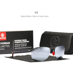 Sunglasses Polarized Material Frame TAC Polarization Lense Soft Rubber