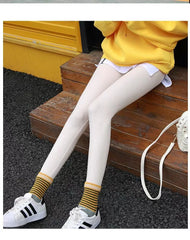 Ribbed Leggings For Women High Waist Autumn Winter Warm Legging Cotton