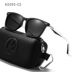 Sunglasses Polarized Lens TR90 Material Frame Spring Stainless Steel Hinges