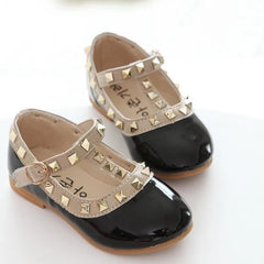 Girls Shoes Spring Children Shoes Girl Rivets Princess Autumn Toddler Girls