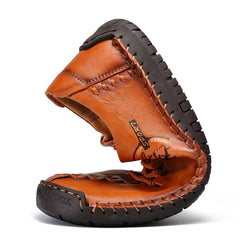 Luxury Men Formal Popular Genuine Leather Outdoor Soft Comfortable Loafers