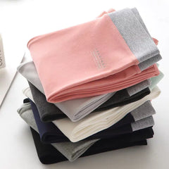 Ribbed Leggings For Women High Waist Autumn Winter Warm Legging Cotton