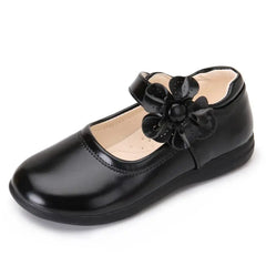 Girls Leather Shoes for Children Wedding Dress Princess School Shoes Kids