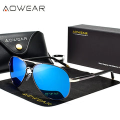 Sunglasses Men Aviation Coating Mirror Sun Glasses for Man Women