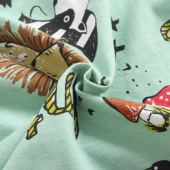 Sanlutoz Cartoon Boys Clothing Sets Summer Short Sleeve Cotton Baby Tops + Baby Shorts 2Pcs Casual