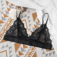 Bra For Woman Lace Thin Underwear Female Unlined Transparent Bras For Women