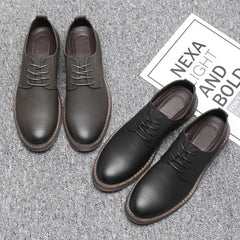 Men Oxfords Shoes British Style Men Genuine Leather Business Formal Shoes