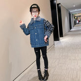 Kids Denim Jackets Baby Girl Spring Autumn Fashion Coats Jackets Jeans Children