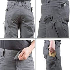 Shorts Men Urban Military Waterproof Cargo Tactical Shorts Male Outdoor Camo