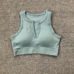 Seamless Sport Suit Yoga Suit Fitness Gym Clothes Women Gym Crop Top Yoga Shirts