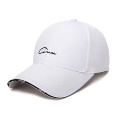 Men And Women Spring And Summer Baseball Cap Hipster Wild Black And White