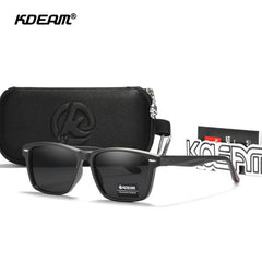 Polarized Sunglasses For Men Women TR90 Material Frame Spring