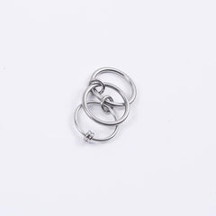 Multiple Layers Strand Loop Index Finger Rings for Women Lead Nickel