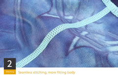 Cloud Hide Yoga Pants Women High Waist Trainer Sports Leggings Long Tights Floral