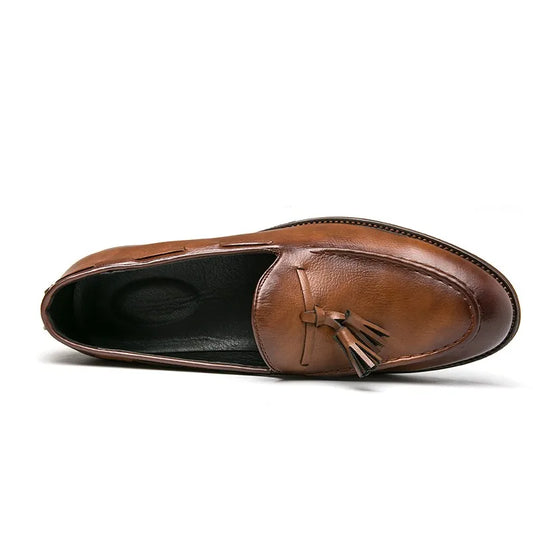 Fotwear Men Leather Shoes Slip On Office Mens Formal Shoes Wedding Party Men