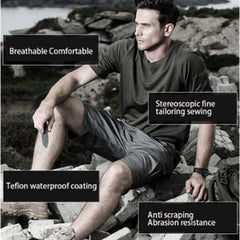 Shorts Men Urban Military Waterproof Cargo Tactical Shorts Male Outdoor Camo