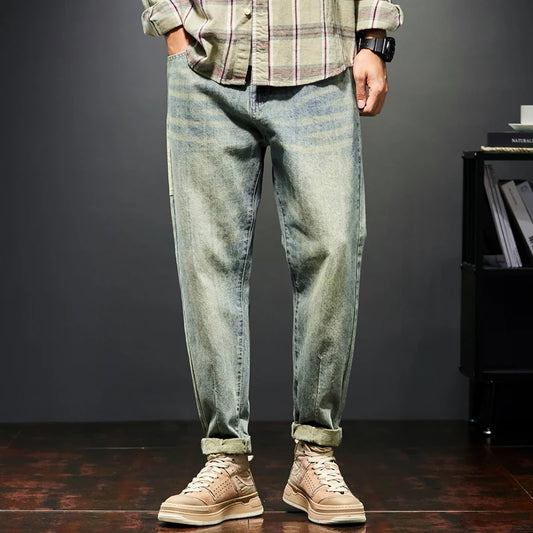 Jeans For Men Baggy Pants Loose Fit Harem Pants Vintage Clothes Men